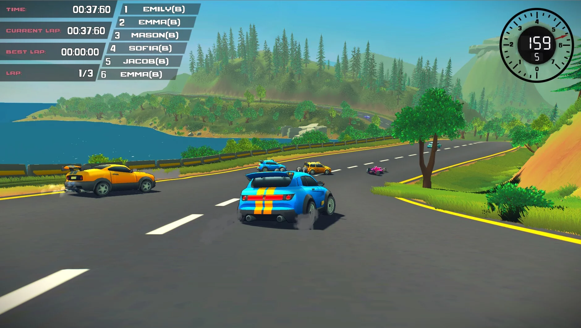 Изображение игры: All To Race