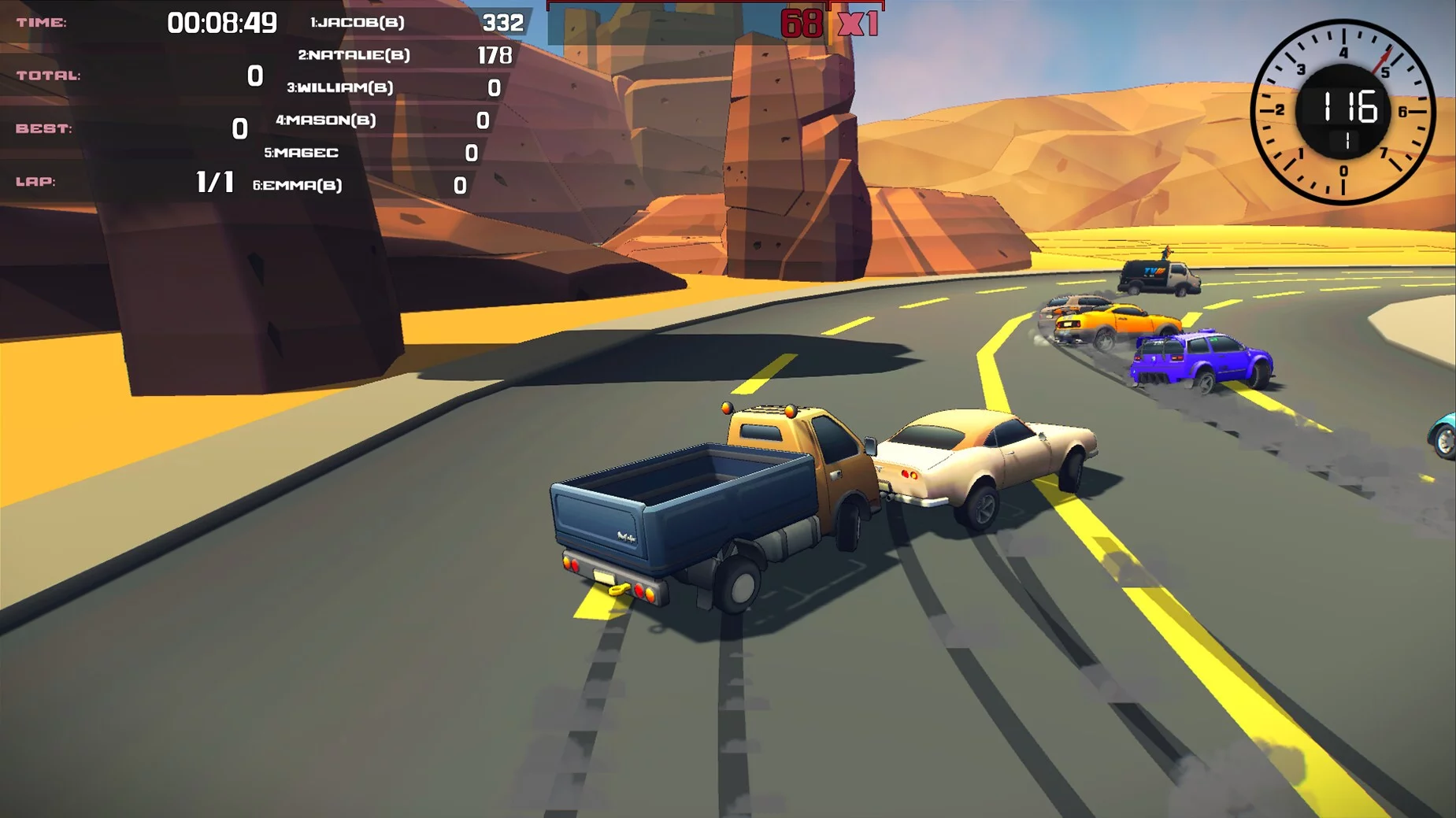 Изображение игры: All To Race