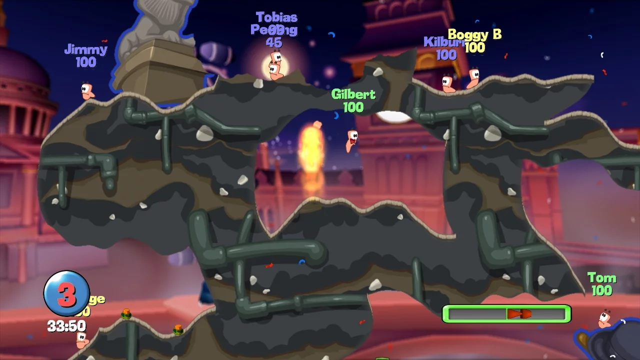 Изображение игры: Worms (2007)