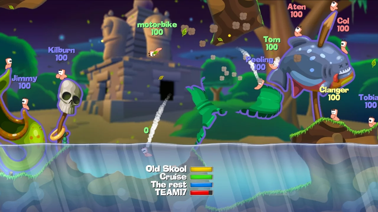Изображение игры: Worms (2007)