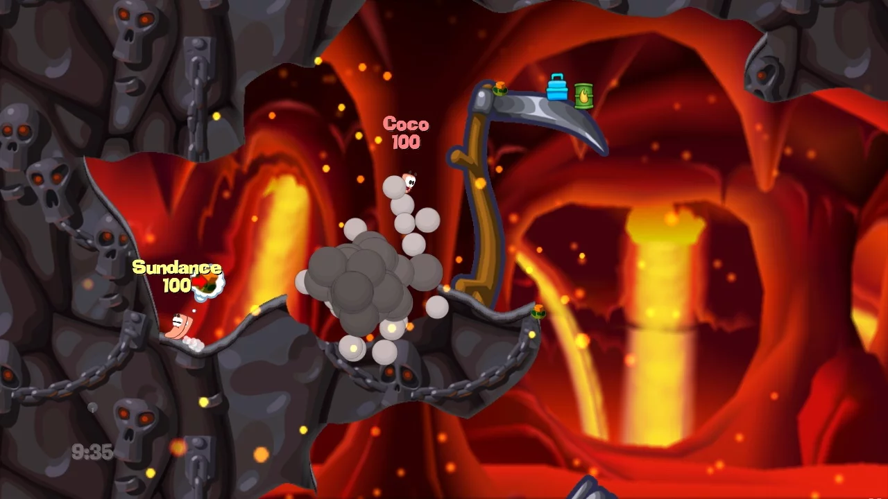 Изображение игры: Worms (2007)