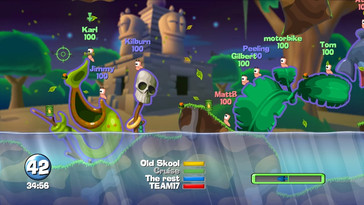 Изображение игры: Worms (2007)