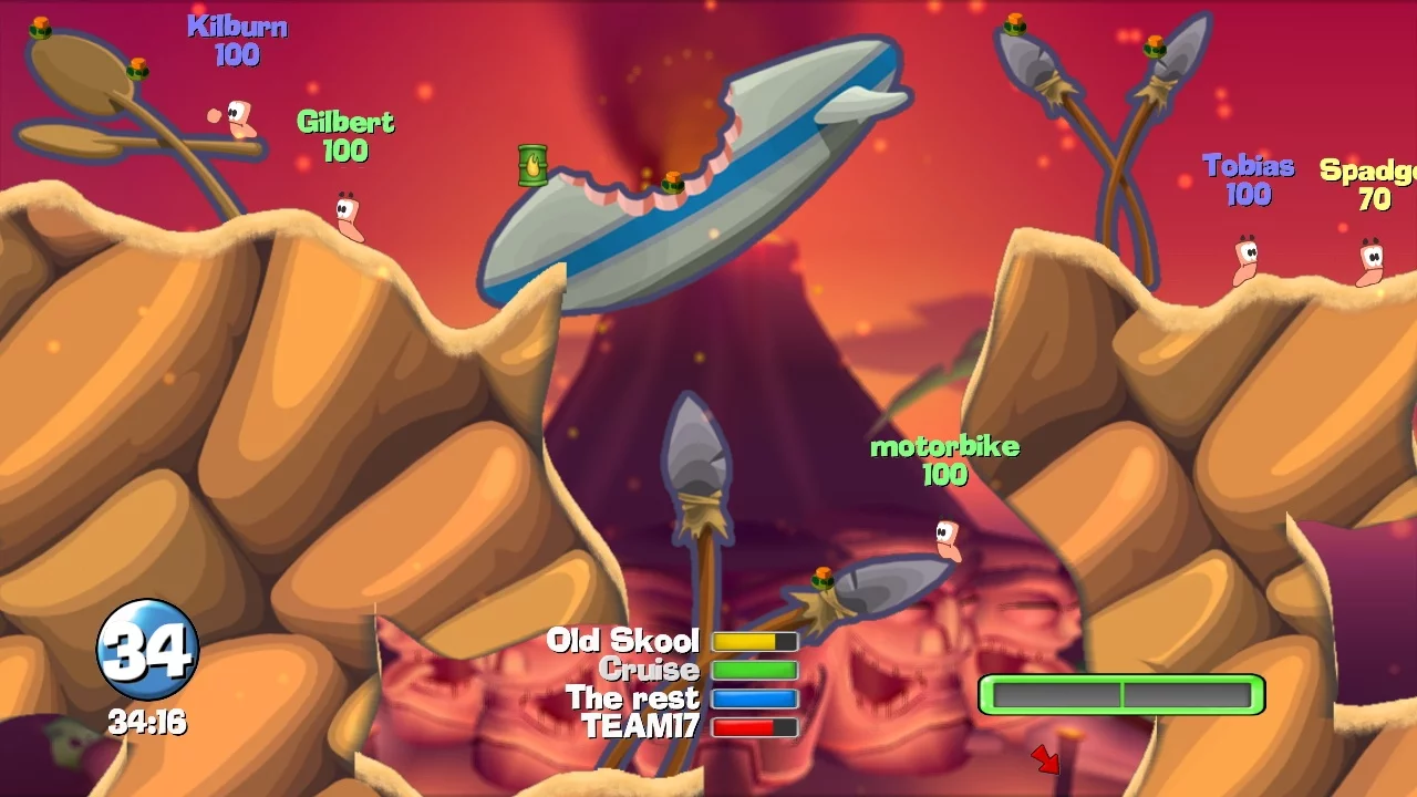 Изображение игры: Worms (2007)