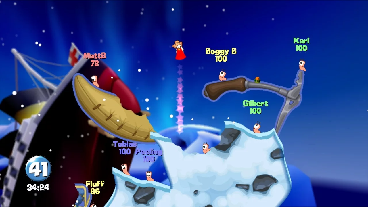 Изображение игры: Worms (2007)