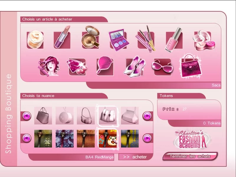 Изображение игры: The Charlton's Fashion Academy
