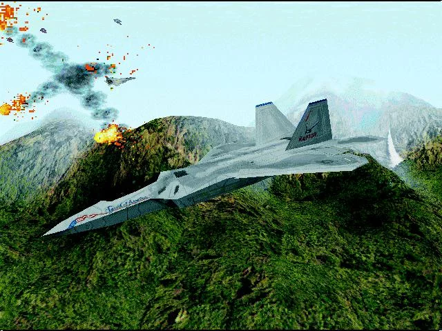 Изображение игры: F-22 Raptor