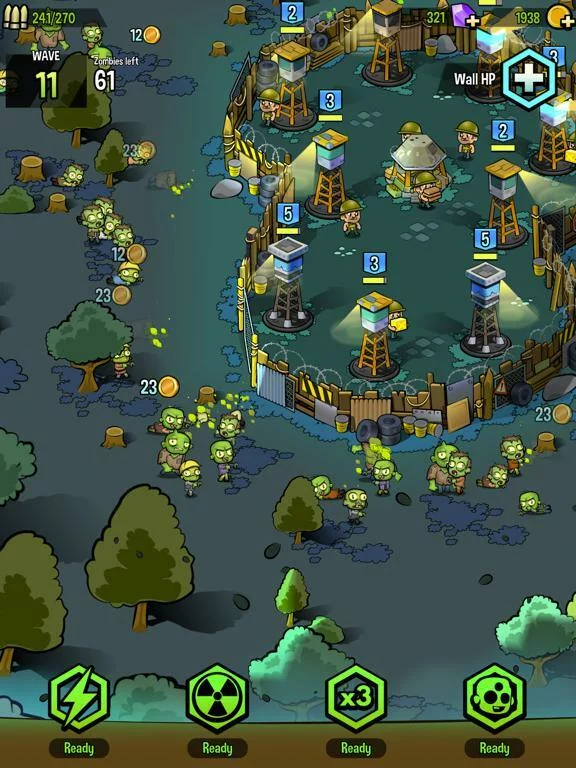 Изображение игры: Zombies vs. Towers