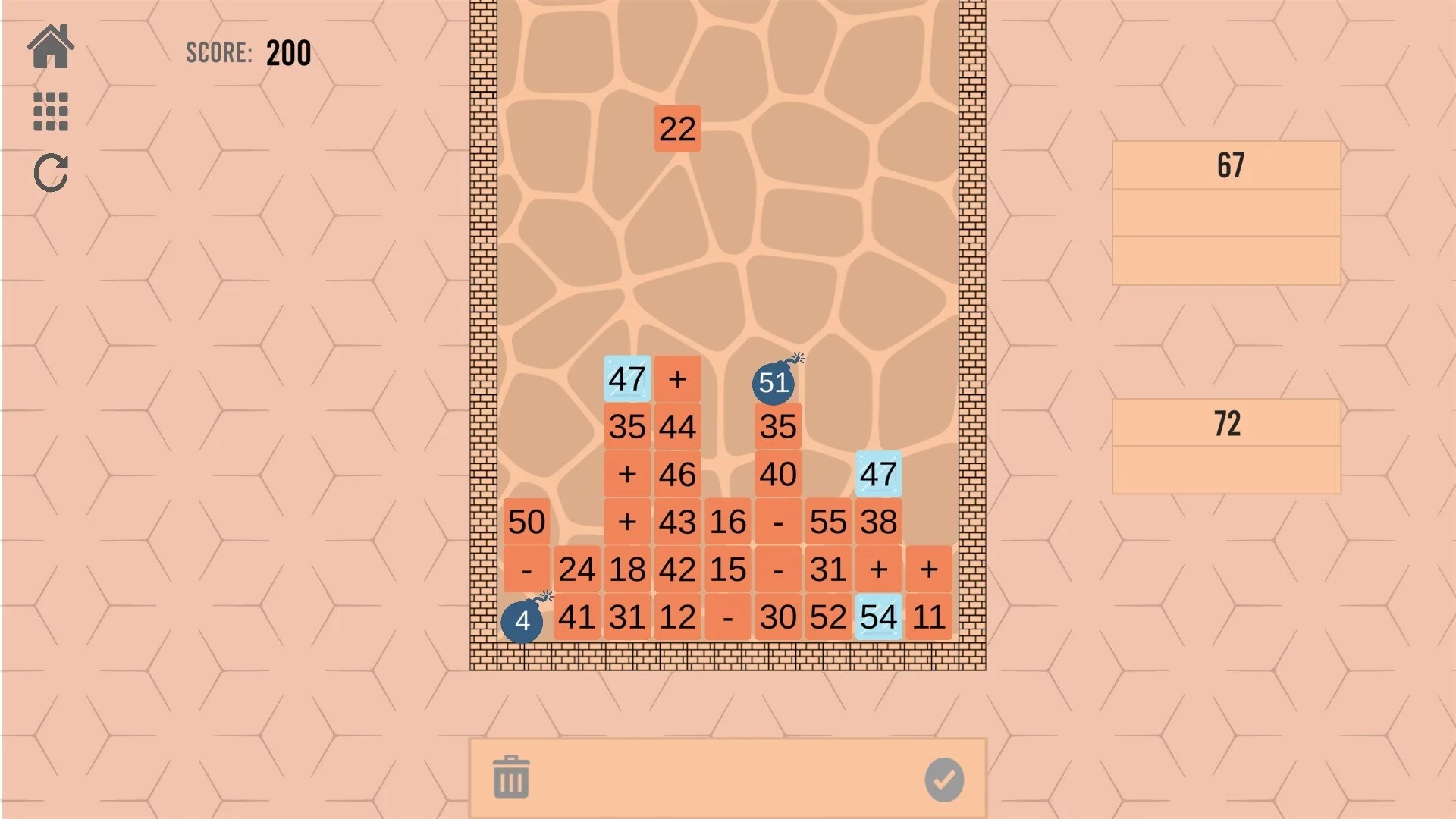 Изображение игры: Tower Numbers