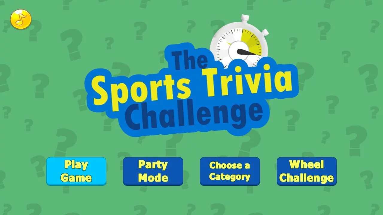 Изображение игры: The Sports Trivia Challenge