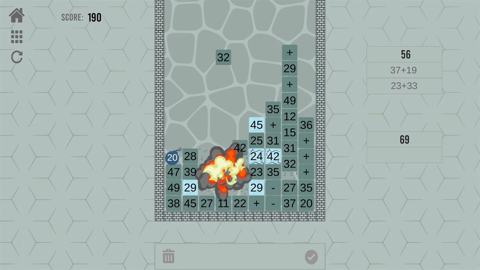 Изображение игры: Tower Numbers