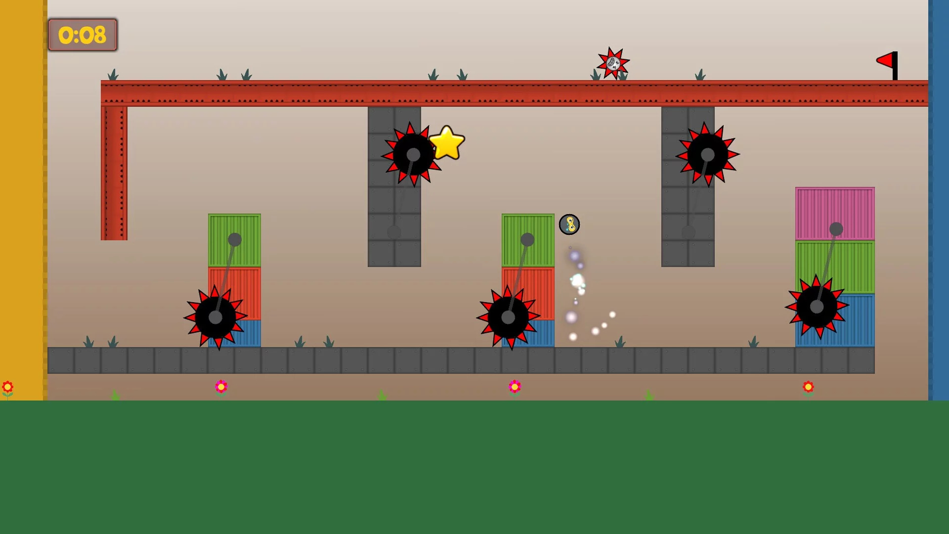 Изображение игры: Super Jumpy Ball