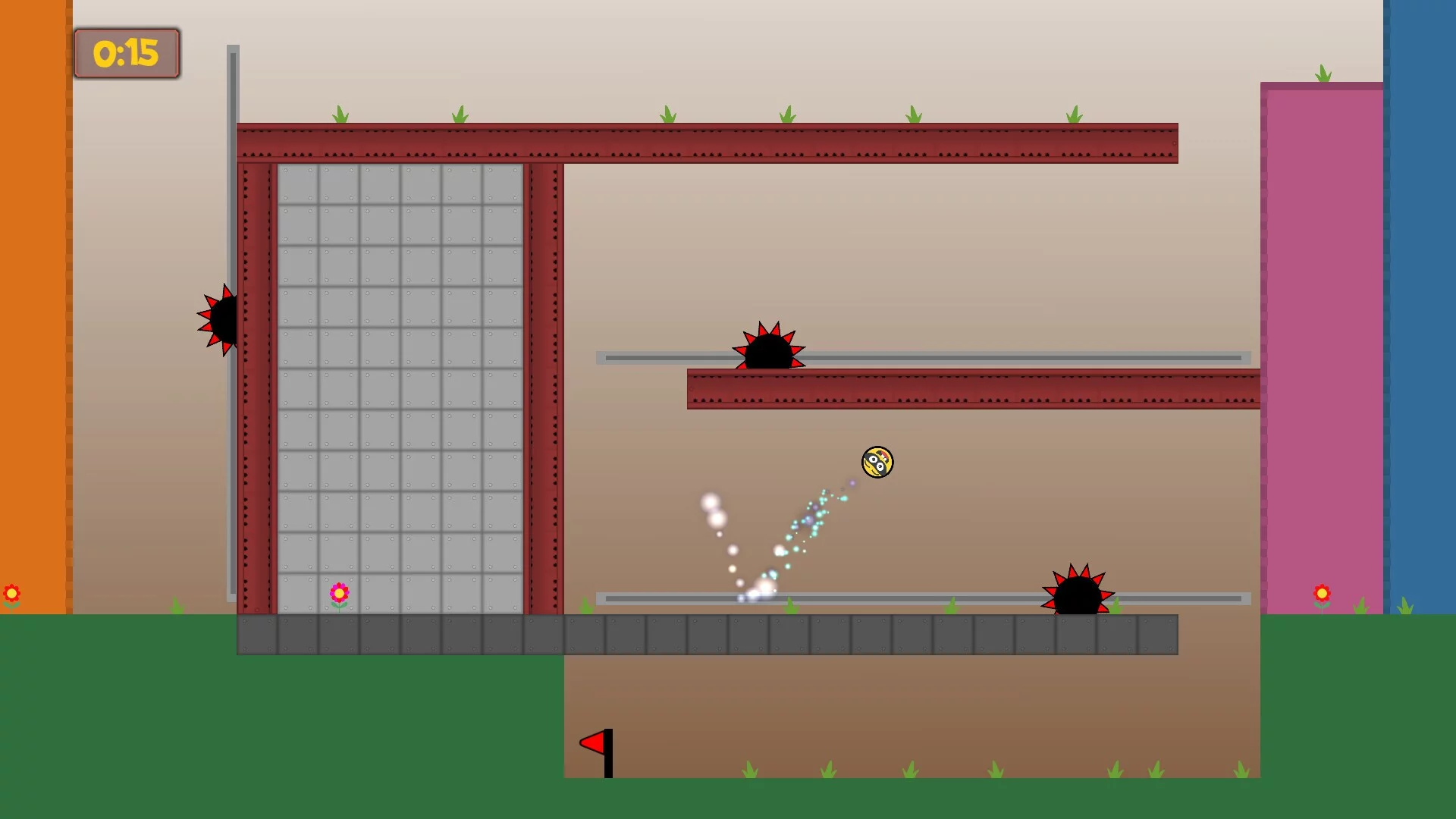 Изображение игры: Super Jumpy Ball