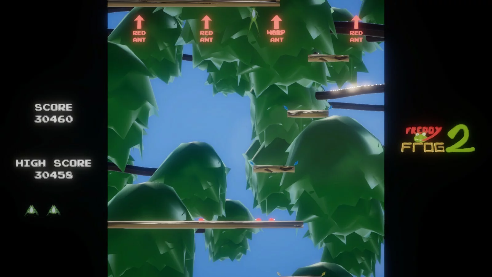Изображение игры: Freddy Frog 2