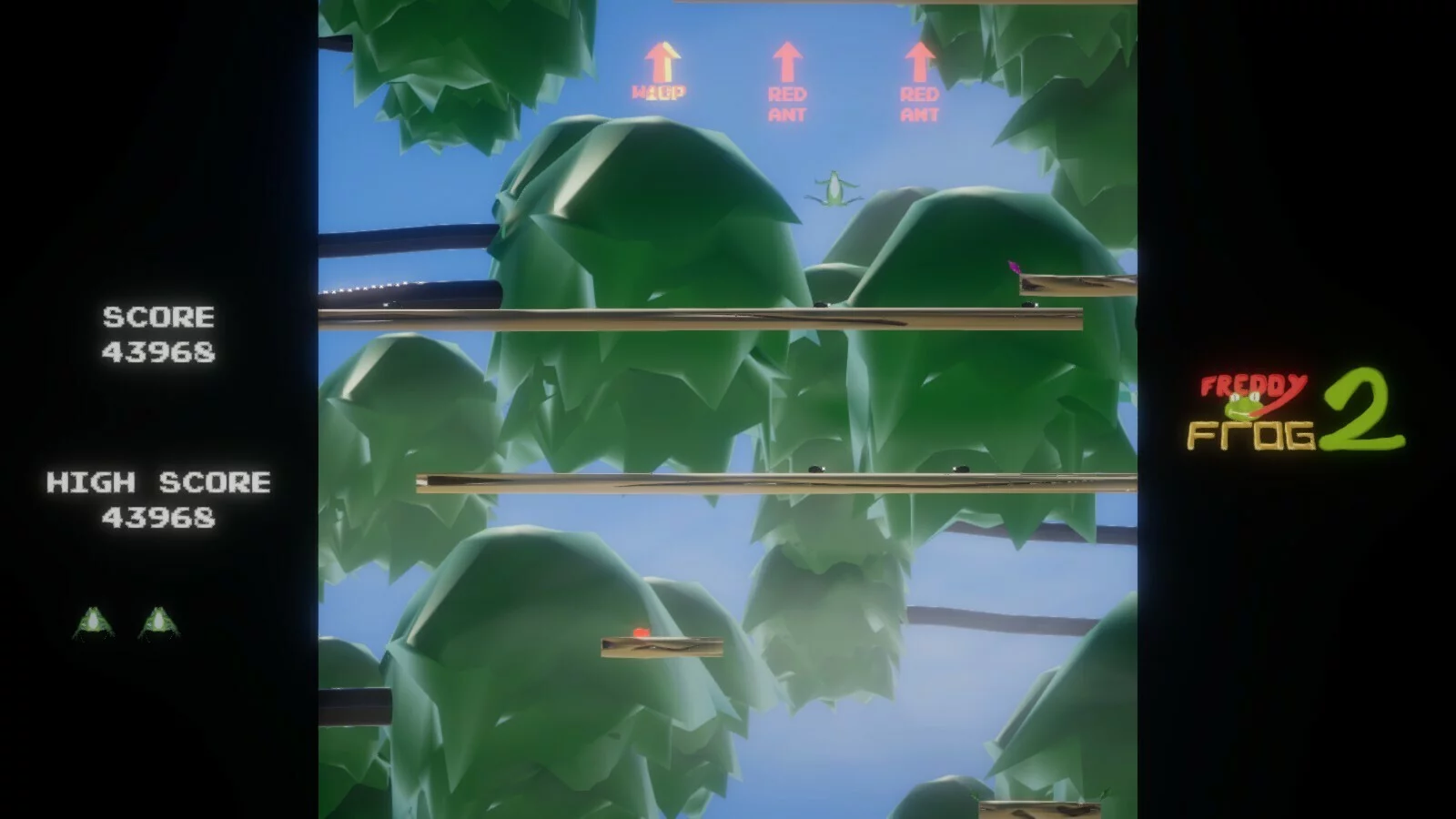 Изображение игры: Freddy Frog 2