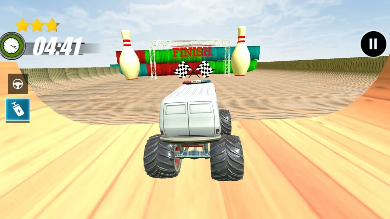 Изображение игры: Stunts Contest Monster Car