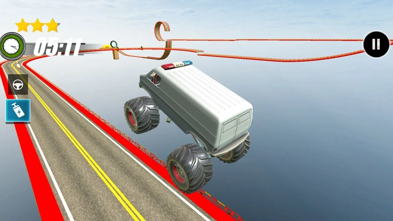 Изображение игры: Stunts Contest Monster Car