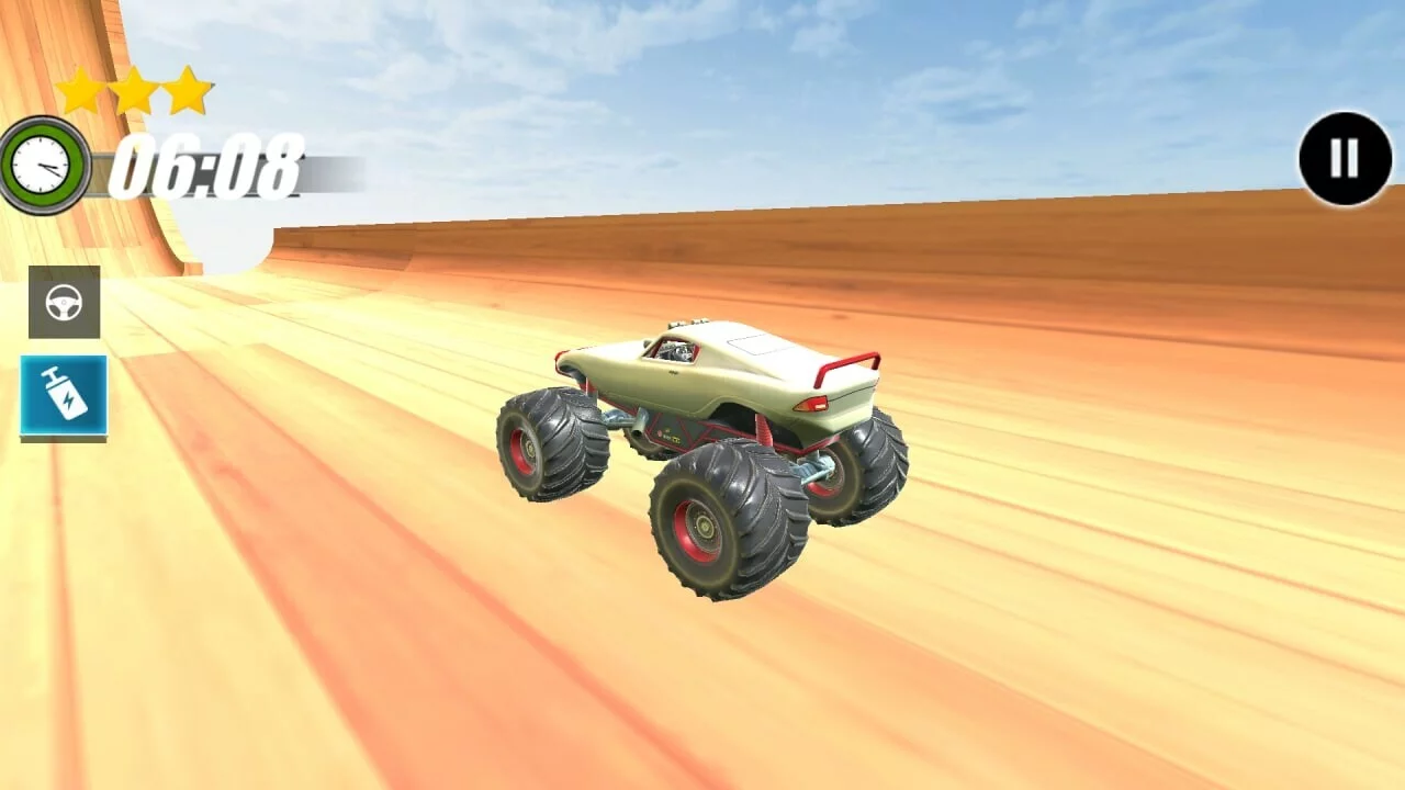 Изображение игры: Stunts Contest Monster Car