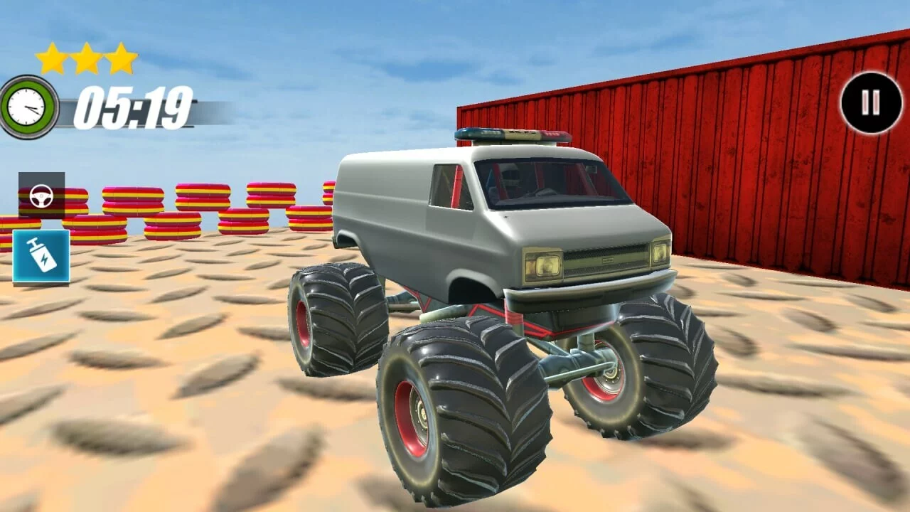 Изображение игры: Stunts Contest Monster Car
