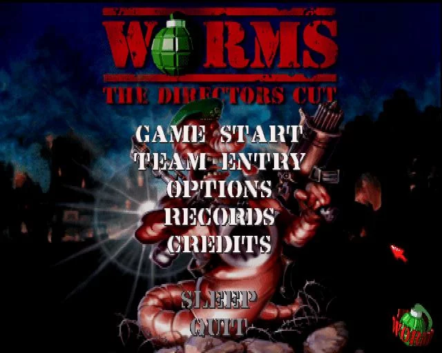 Изображение игры: Worms: The Director's Cut