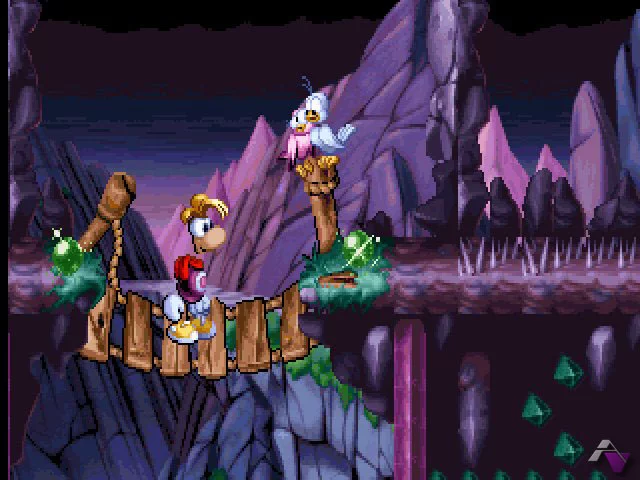 Изображение игры: Rayman Gold