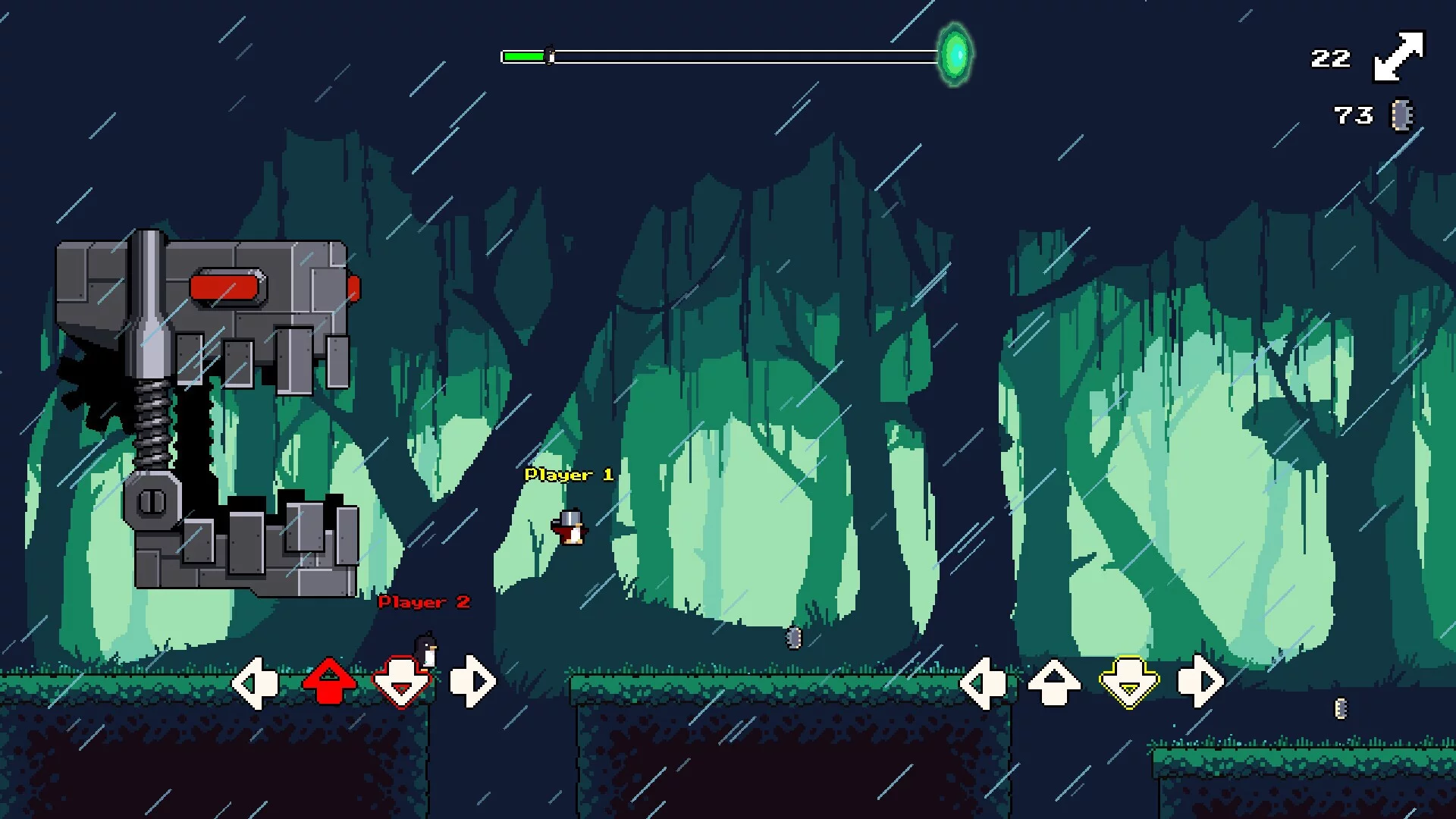 Изображение игры: Feathered Run: Worlds