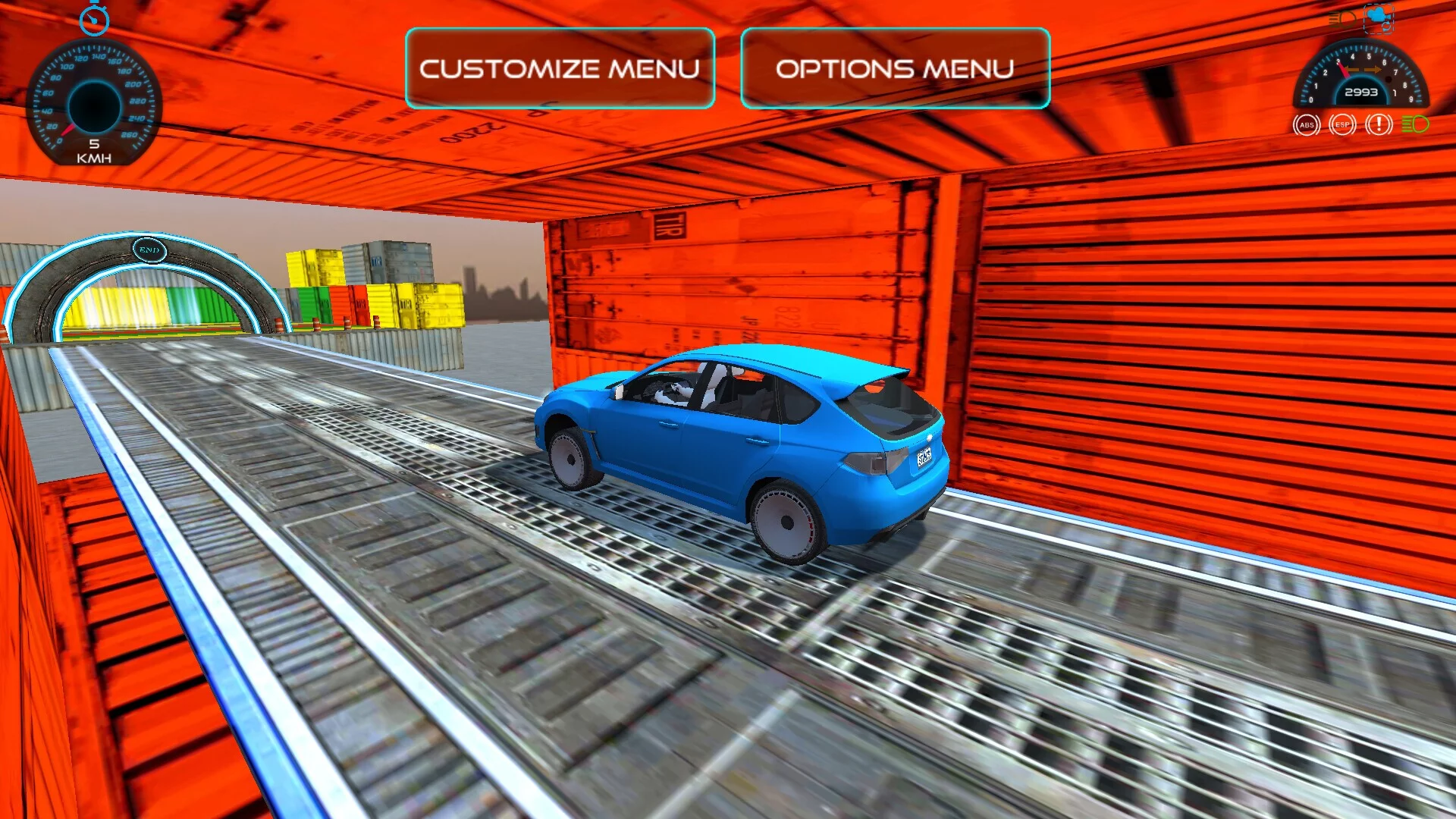 Изображение игры: Stunts Contest Extreme Cars