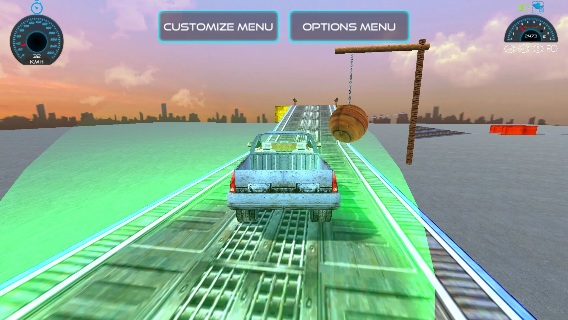 Изображение игры: Stunts Contest Extreme Cars