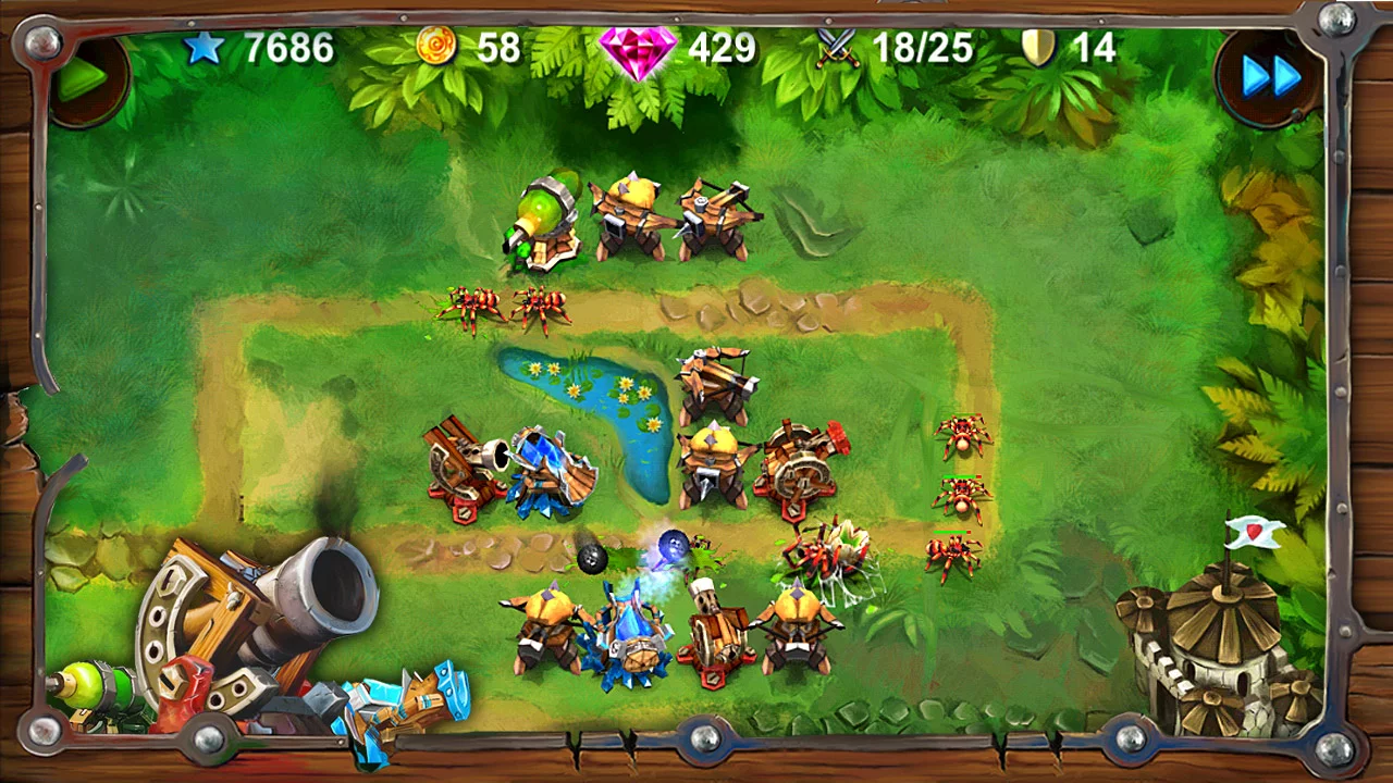 Изображение игры: Goblin Defenders: Steel‘n’ Wood