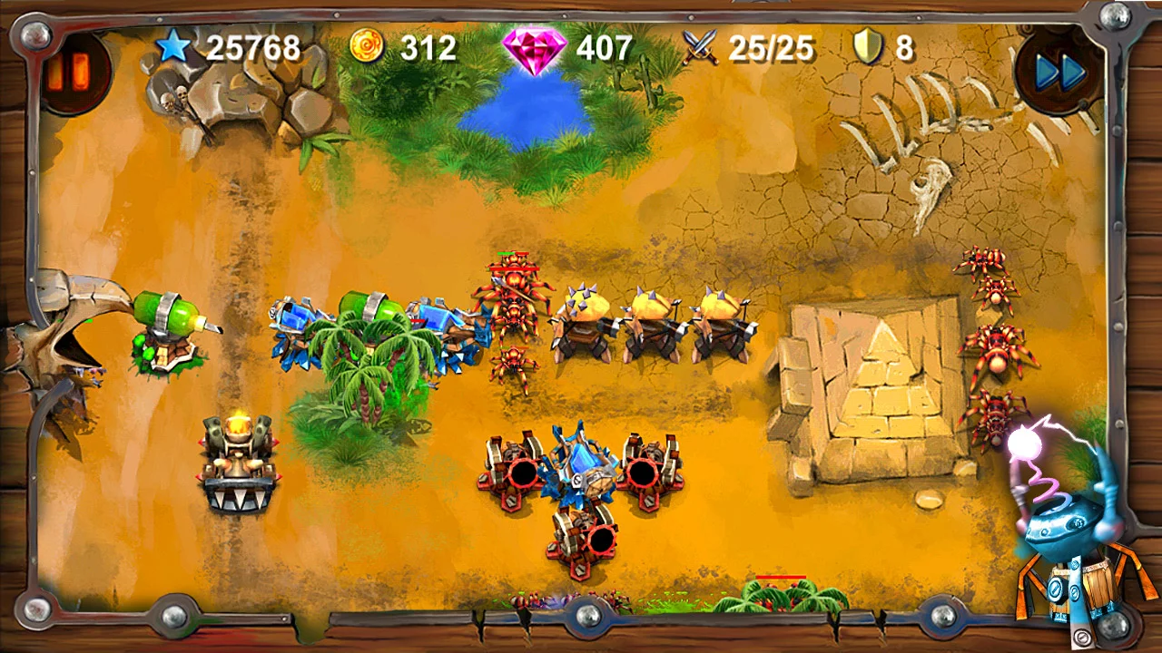 Изображение игры: Goblin Defenders: Steel‘n’ Wood