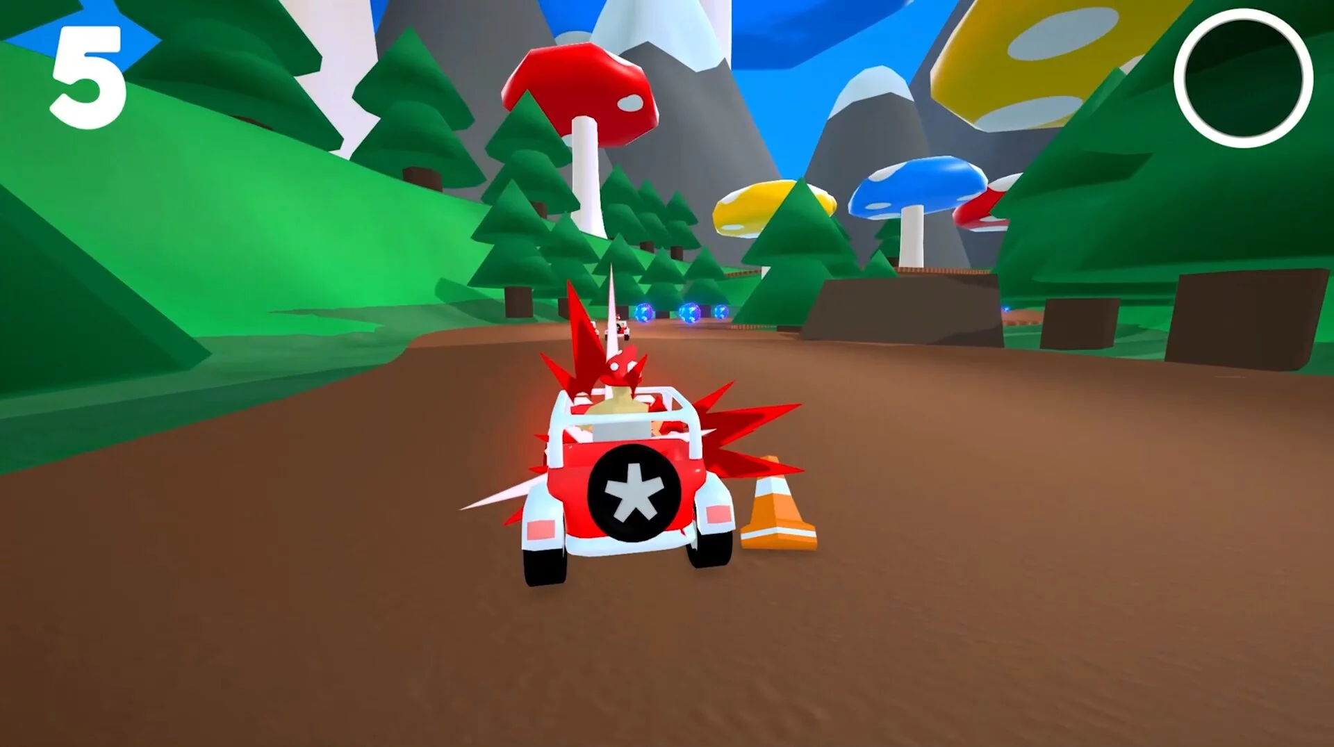 Изображение игры: Barji Kart