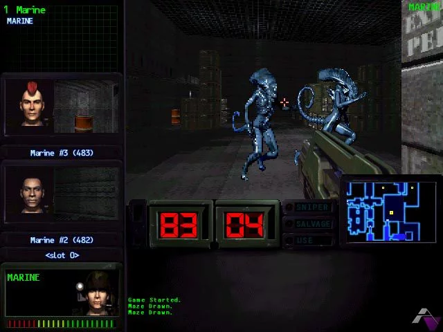 Изображение игры: Aliens Online