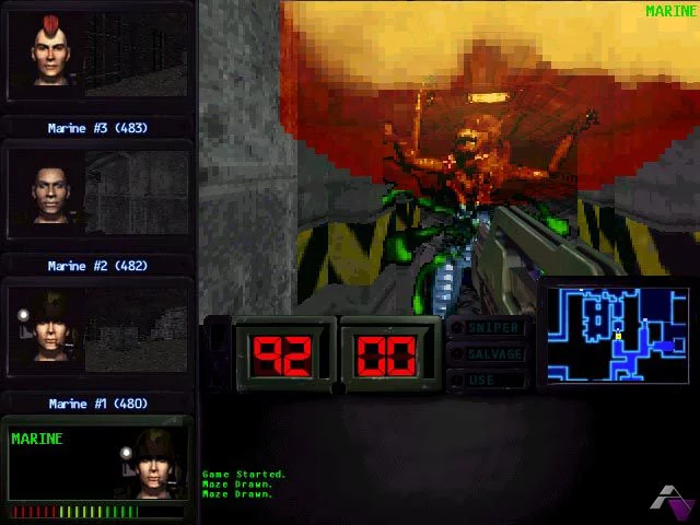 Изображение игры: Aliens Online