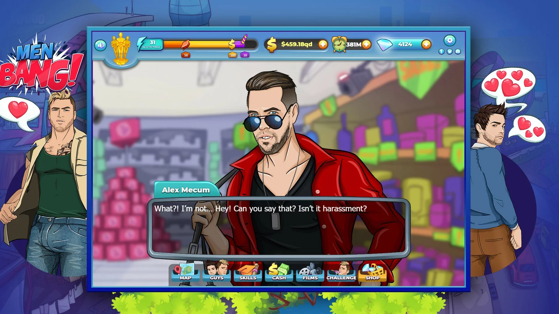 Изображение игры: Men Bang
