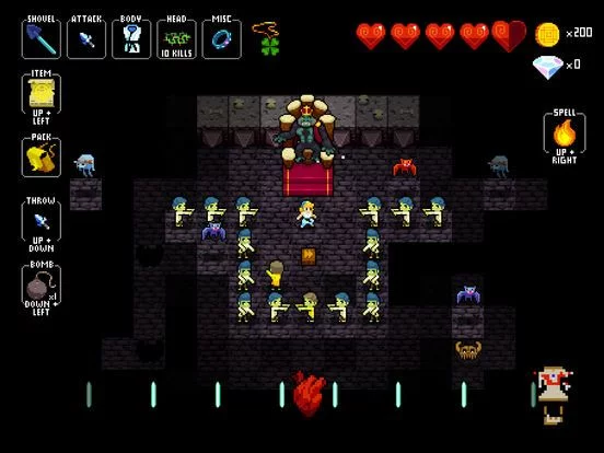 Изображение игры: NecroDancer: AMPLIFIED