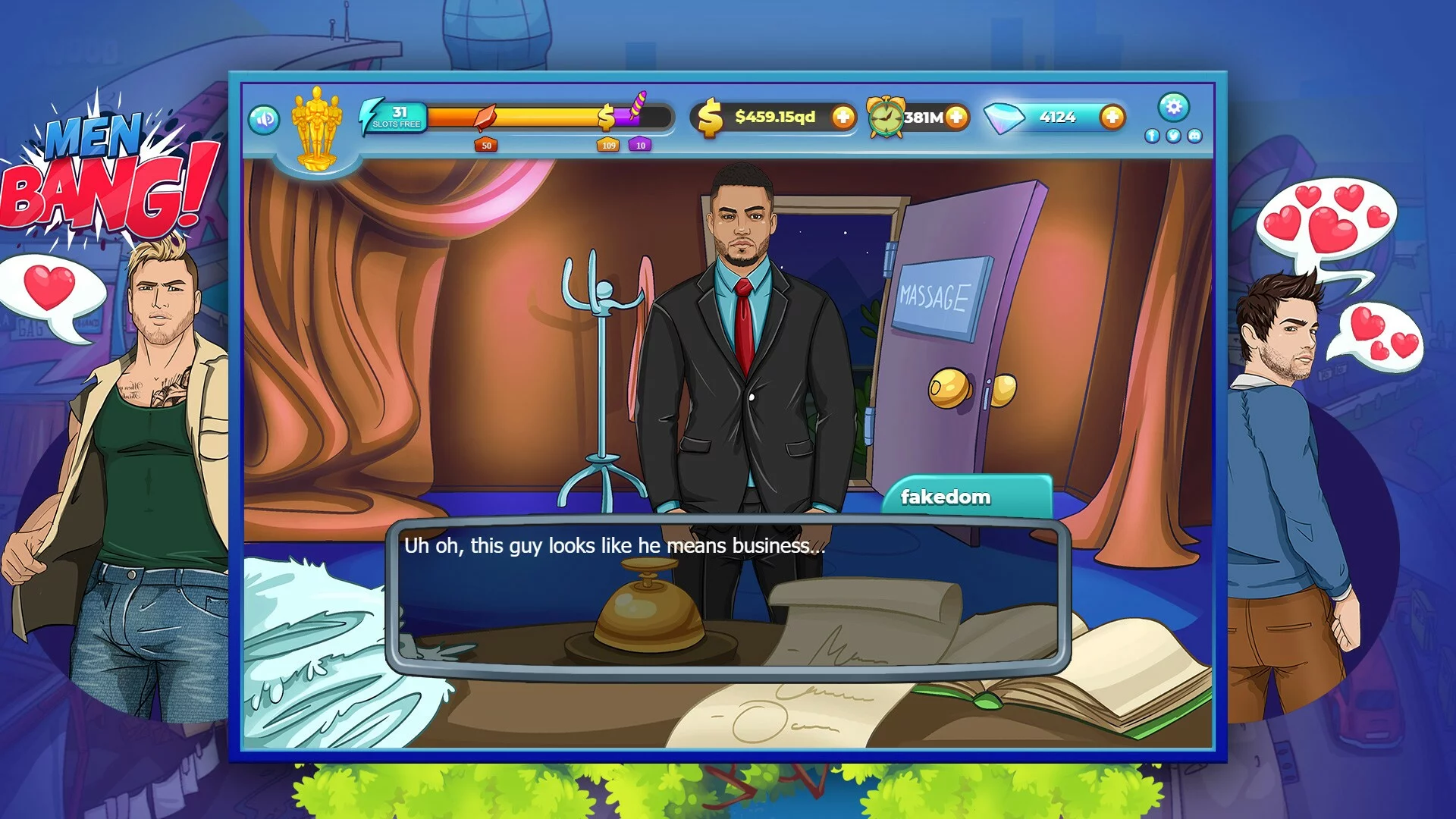 Изображение игры: Men Bang