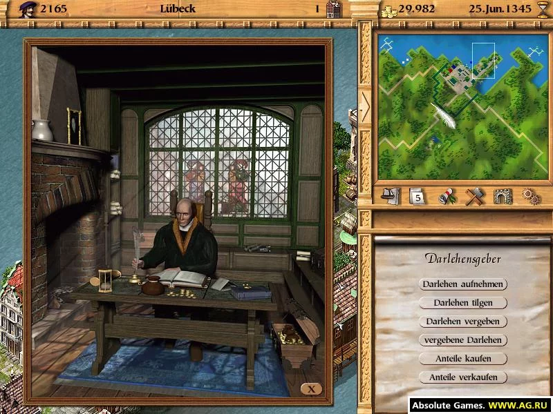 Изображение игры: Patrician 2: Quest for Power