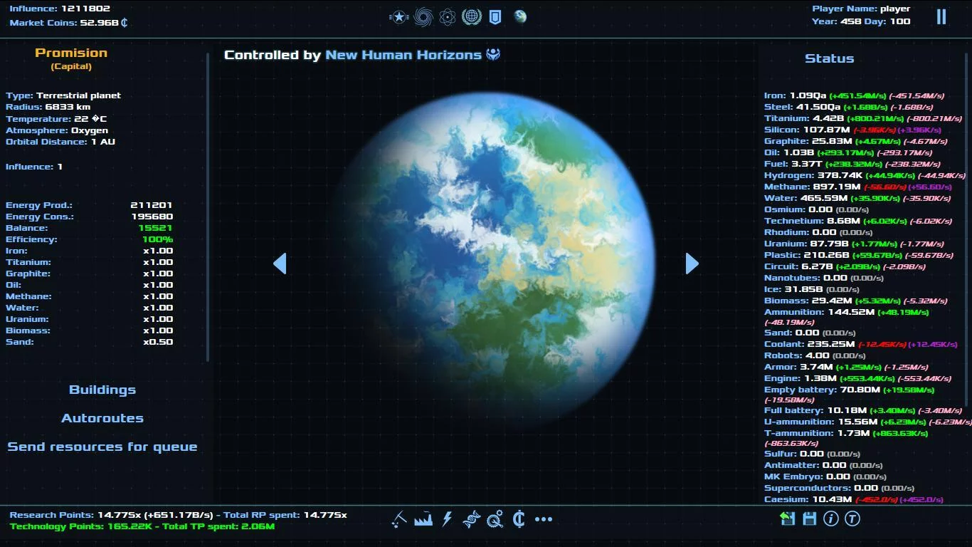 Изображение игры: Heart of Galaxy