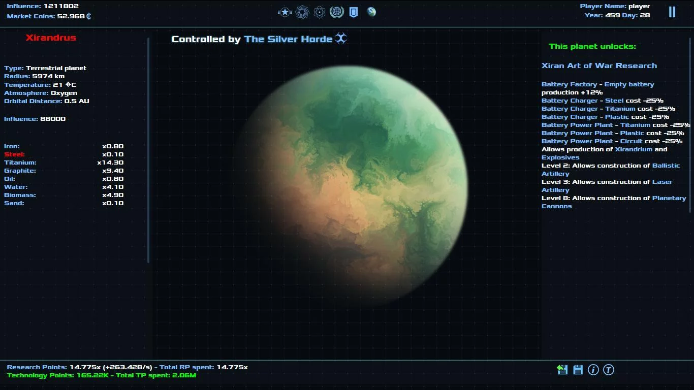 Изображение игры: Heart of Galaxy