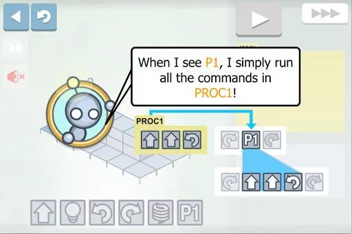 Изображение игры: Lightbot: Programming Puzzles