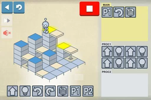 Изображение игры: Lightbot: Programming Puzzles
