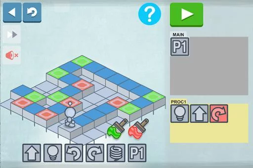 Изображение игры: Lightbot: Programming Puzzles