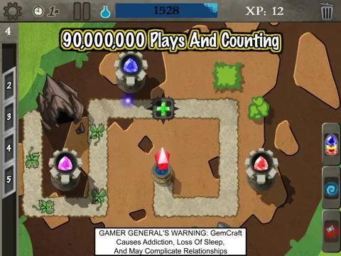 Изображение игры: GemCraft
