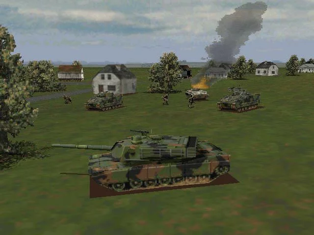 Изображение игры: The M1 Tank Platoon Collection