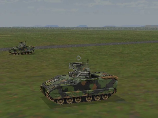 Изображение игры: M1 Tank Platoon II