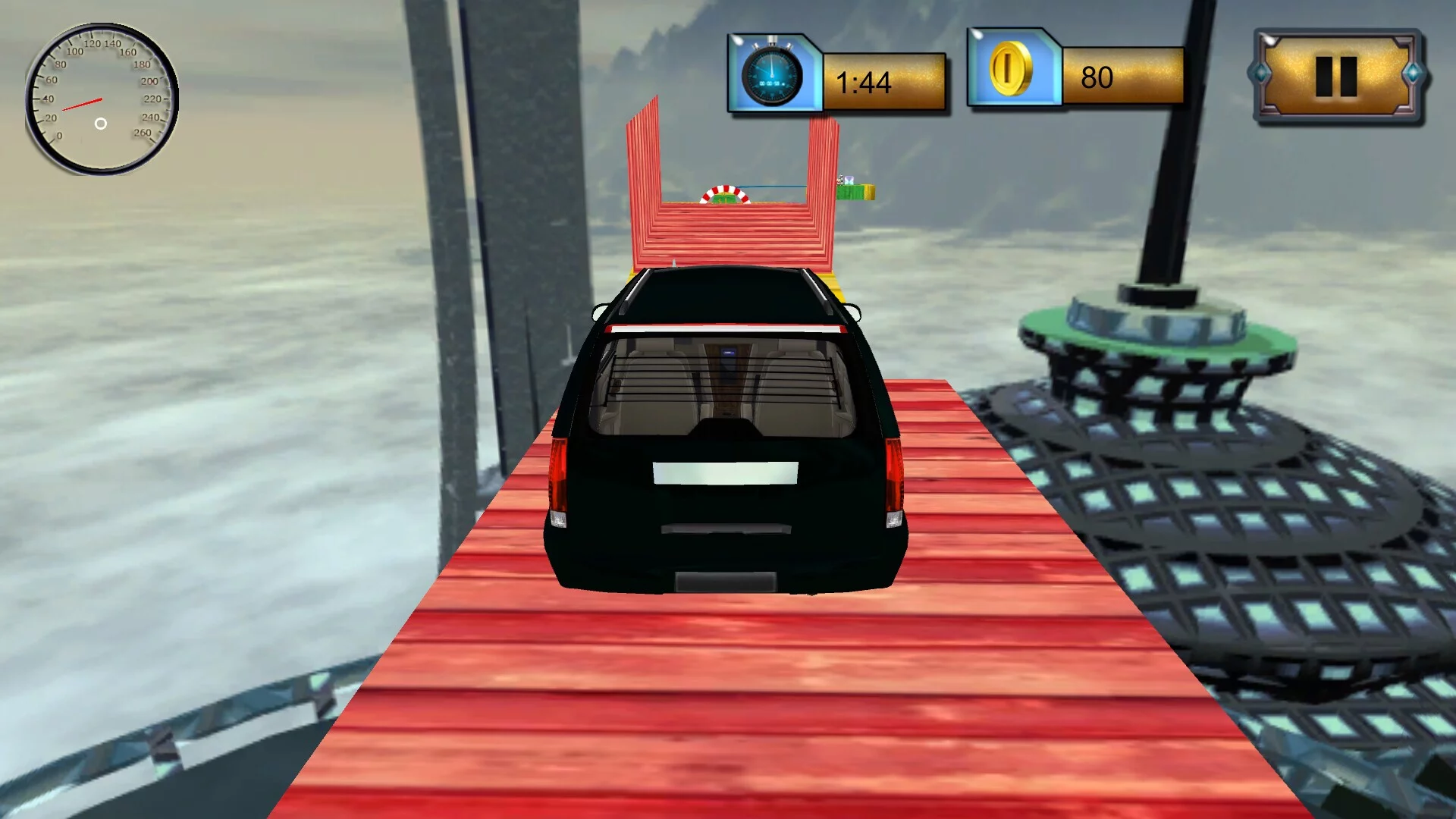 Изображение игры: Two Cars Stunts Edition