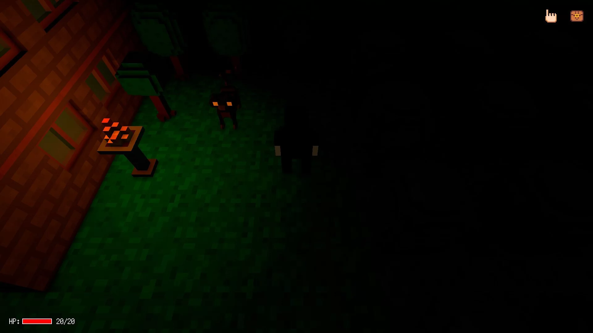Изображение игры: Spooky Halloween in the Voxel World