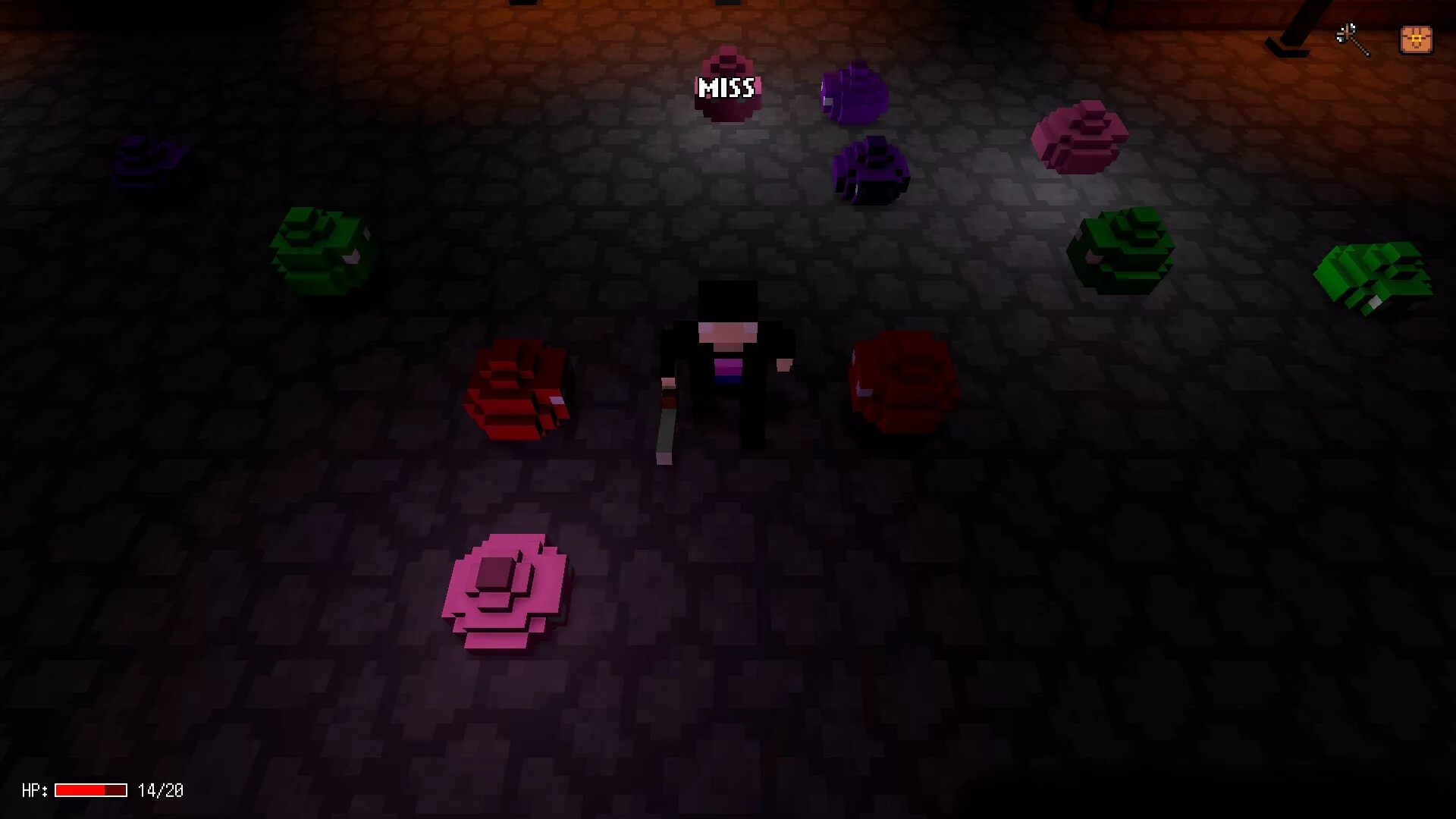 Изображение игры: Spooky Halloween in the Voxel World