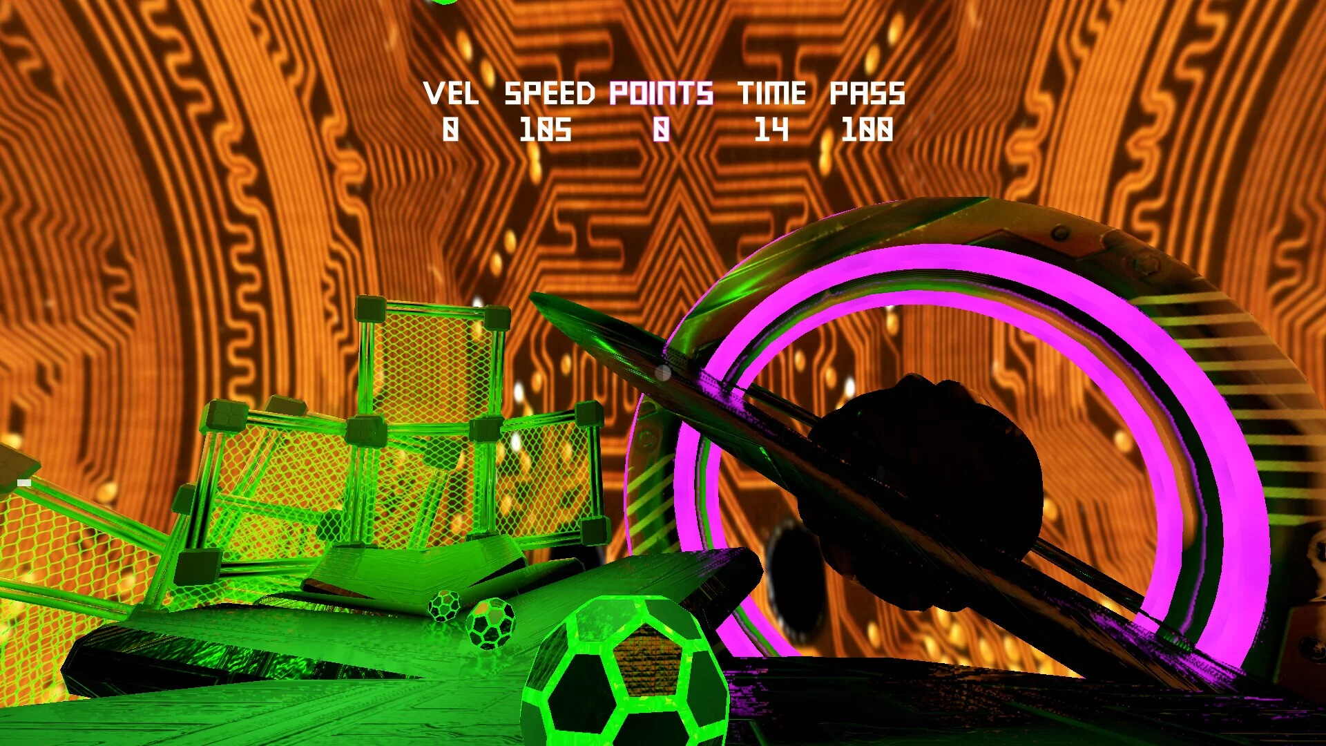 Изображение игры: Space Cheetah Hyper Runner