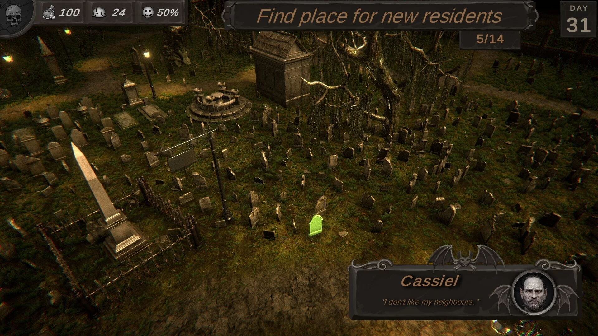 Изображение игры: Graveyard Architect