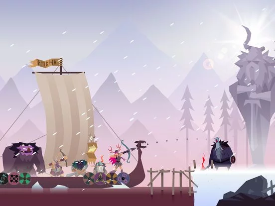 Изображение игры: Vikings: an Archer's Journey